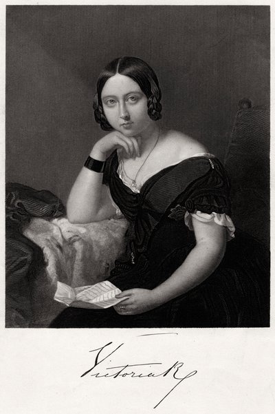Królowa Wiktoria, XIX wiek autorstwa H. Robinson