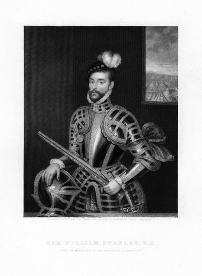 Sir William Stanley, XIX wiek autorstwa H. Robinson