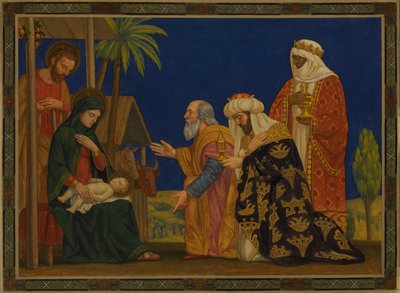 Trzech Króli, ca. 1915. autorstwa H. Siddons Mowbray