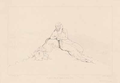 Wschód słońca skierował jej myśli do Europy autorstwa H. W. Collard, after George Elgar Hicks