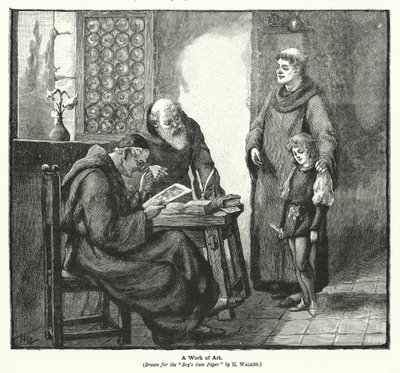 Dzieło sztuki (litografia) autorstwa H. Walker