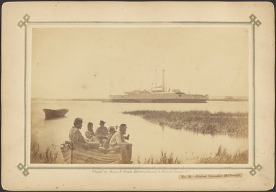 Gunboat Commodore McDonough autorstwa Haas and Peale