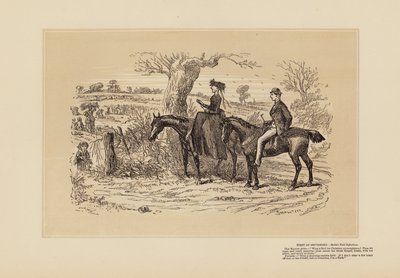 Bardzo dobre pole do refleksji (grawerunek) autorstwa Hablot Knight (1815 92) Browne