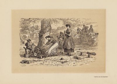 Wprowadzenie do treningu (grawerowanie) autorstwa Hablot Knight (1815 92) Browne