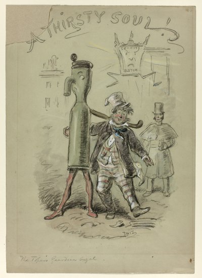 Spragniona dusza autorstwa Hablot Knight Browne