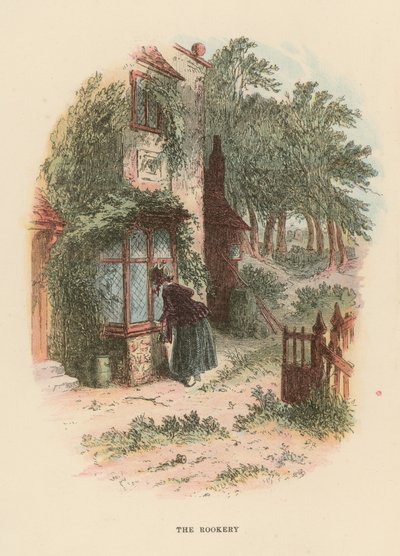 Ilustracja do Davida Copperfielda autorstwa Hablot Knight Browne