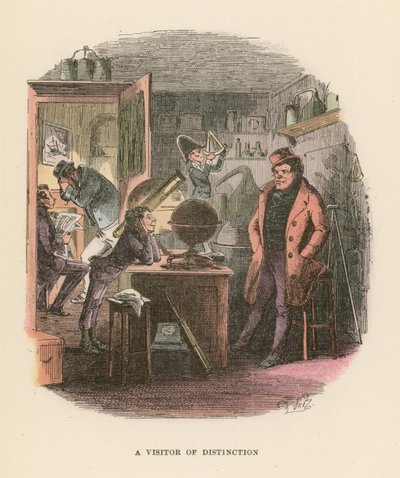 Ilustracja do Dombey i Son autorstwa Hablot Knight Browne