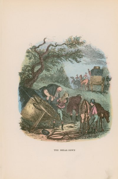 Ilustracja do dokumentów Pickwicka autorstwa Hablot Knight Browne