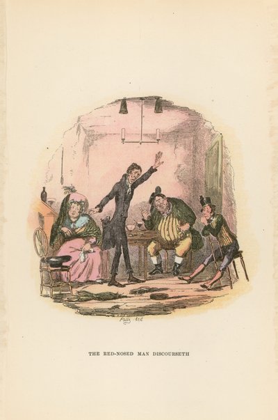 Ilustracja do Pickwick Papers autorstwa Hablot Knight Browne