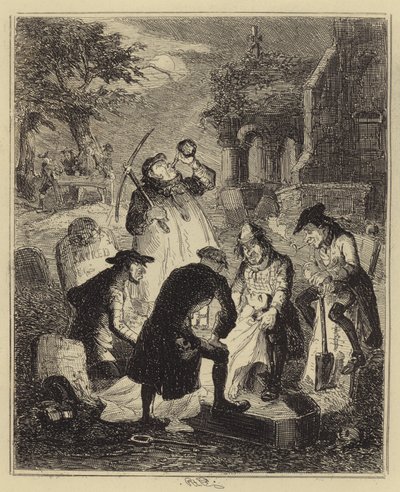 zmartwychwstańcy autorstwa Hablot Knight Browne