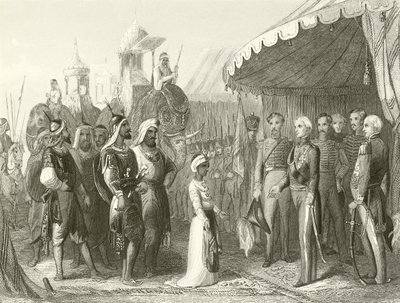 Poddanie się Maharadży Dhuleepa Singha Sir Henry