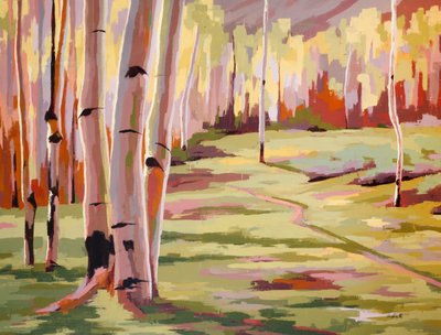 Wczesne światło, ok. 2025 (olej na płótnie) autorstwa Hadley Rampton