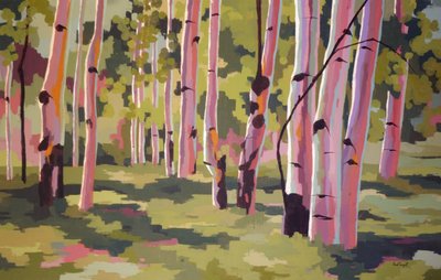 Menażeria, ok. 2025 (olej na płótnie) autorstwa Hadley Rampton