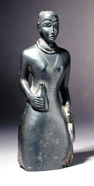 Figura Europejki, c.1840 (argillit) autorstwa Haida