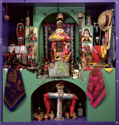 Ołtarz voodoo autorstwa Haitian School