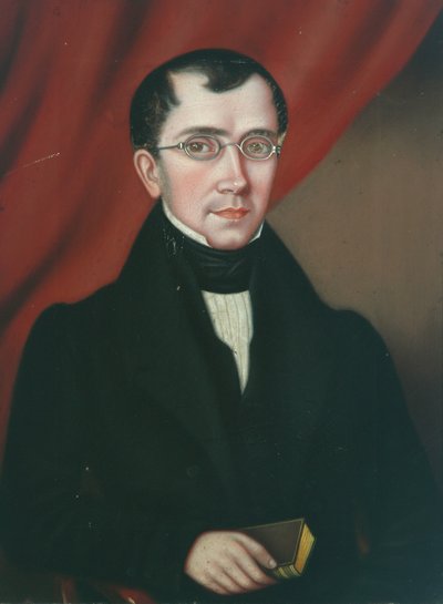 John Butterfield z Cliffe Hall, 1835 autorstwa Hannah Maria Hudson