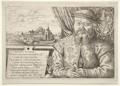 Hieronymus Schurstab, burmistrz Norymbergi autorstwa Hanns Lautensack