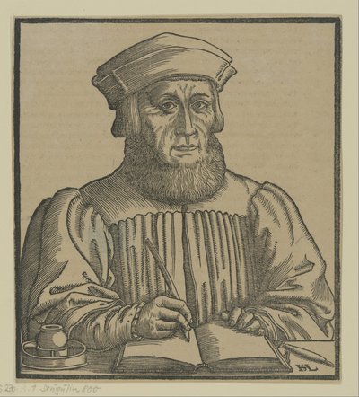 Johann Aventinus (1554) autorstwa Hanns Lautensack