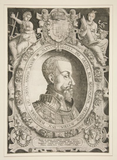 Portret Maksymiliana II (Habsburg) autorstwa Hanns Lautensack
