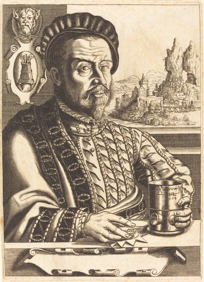 Ulrich Schwaiger (?) autorstwa Hanns Lautensack