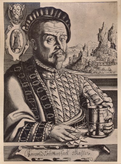 Hans Sebald Lautensack, niemiecki grafik, rysownik i medalier, XVI w. 1894 autorstwa Hanns Sebald Lautensack