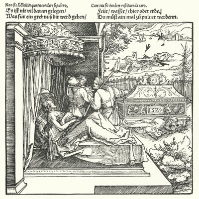 Śmierć czyni wszystkich równymi (rycina) autorstwa Hans (after) Burgkmair