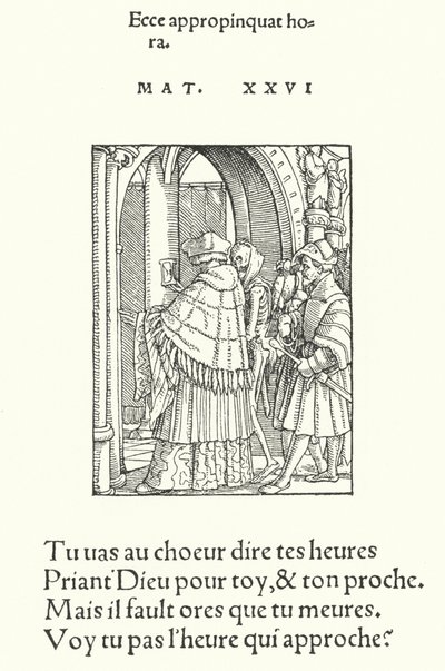 Kanon (rycina) autorstwa Hans (after) Holbein the Younger