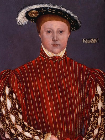 ""Portret Edwarda VI (1537-1553) Króla Anglii"" Obraz Koła Hansa Holbeina Młodszego autorstwa Hans (circle of) Holbein the Younger