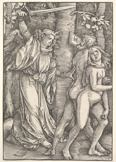 Wygnanie z raju, 1514. autorstwa Hans Baldung