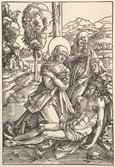 Opłakiwanie Chrystusa, 1510. autorstwa Hans Baldung