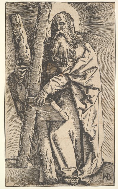 Święty Andrzej, XV-XVI wiek. autorstwa Hans Baldung