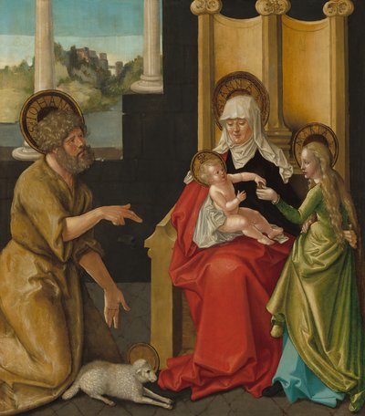 Św. Anna z Dzieciątkiem, Dziewicą i Św. 1511. autorstwa Hans Baldung