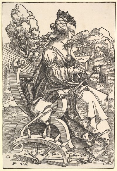 św. Katarzyna, ca. 1505. autorstwa Hans Baldung