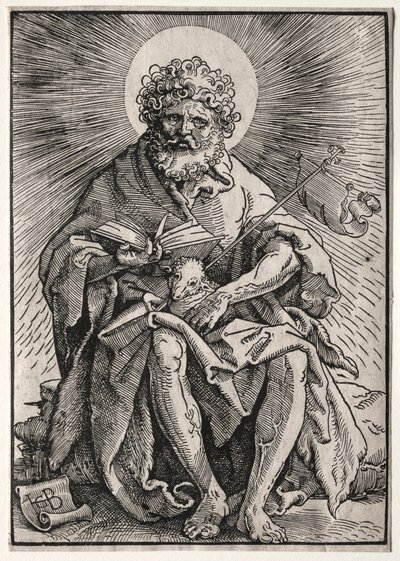 Św. Jan Chrzciciel autorstwa Hans Baldung