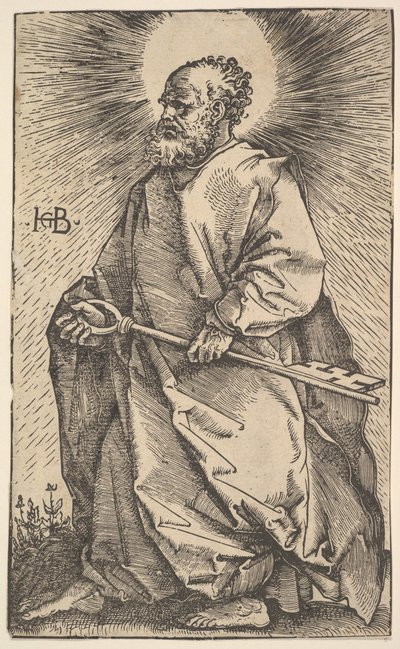 Św. Piotr od Chrystusa i Apostołów, 1519. autorstwa Hans Baldung
