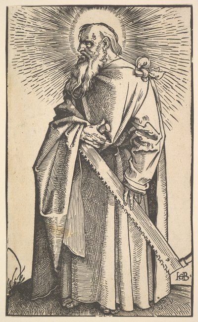 Św. Szymon od Chrystusa i Apostołów, 1519. autorstwa Hans Baldung
