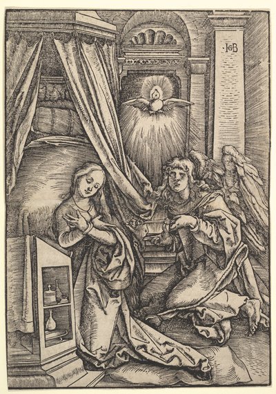 Zwiastowanie, 1514. autorstwa Hans Baldung