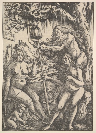 Trzy losy: Lachesis, Atropos i Klotho, 1513. autorstwa Hans Baldung