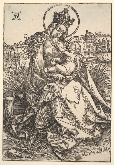 Dziewica na Trawiastym Brzegu, 1505. autorstwa Hans Baldung