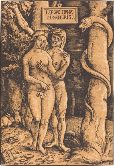 Adam i Ewa autorstwa Hans Baldung Grien