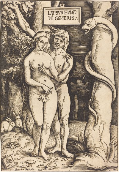 Adam i Ewa autorstwa Hans Baldung Grien