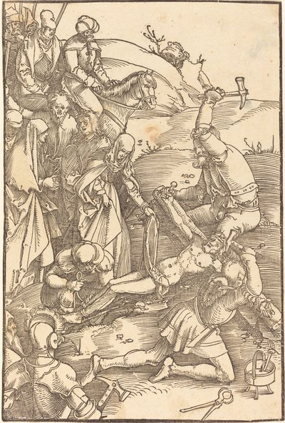 Chrystus przybity do krzyża autorstwa Hans Baldung Grien
