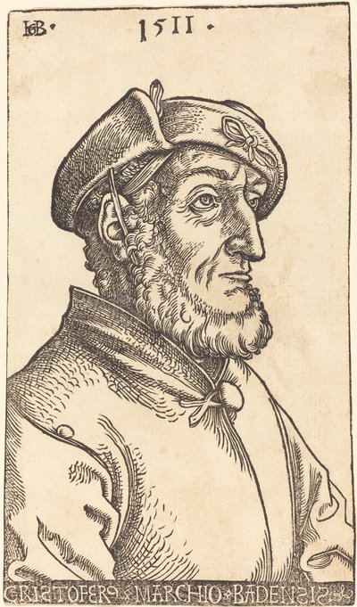 Krzysztof, margrabia Baden, 1511 autorstwa Hans Baldung Grien
