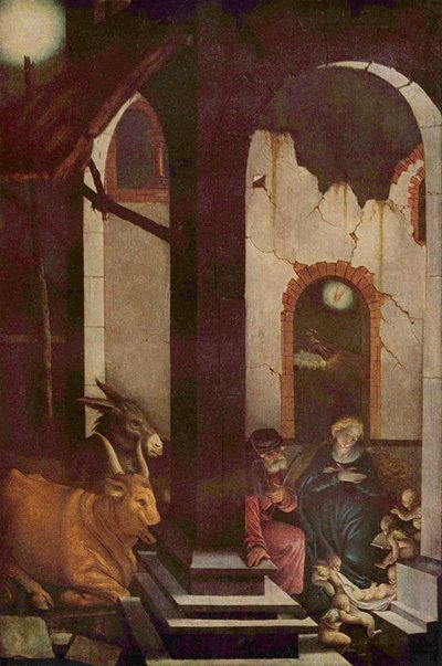 Niemiecki: Narodziny Chrystusa autorstwa Hans Baldung Grien