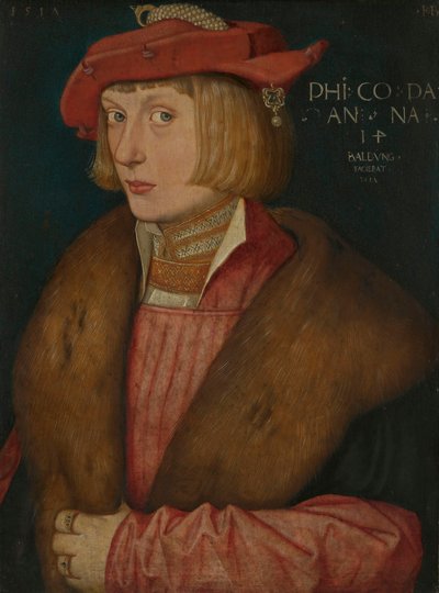 Hrabia Palatyn Filip Wojownik Hrabia Filip Bellicosus autorstwa Hans Baldung Grien