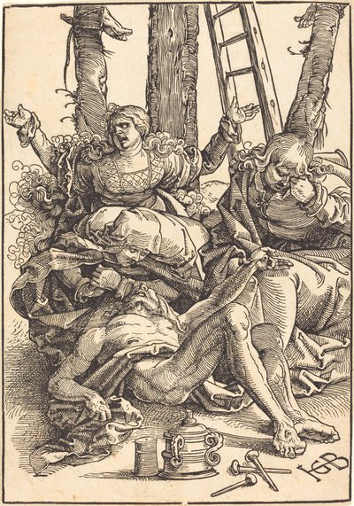 Opłakiwanie Chrystusa autorstwa Hans Baldung Grien