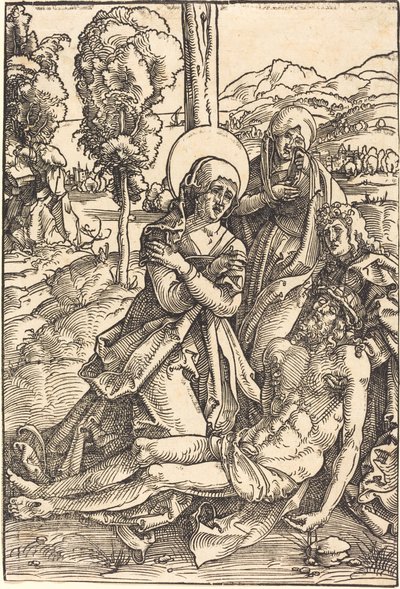 Opłakiwanie Chrystusa autorstwa Hans Baldung Grien