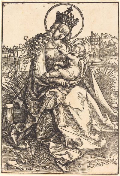 Madonna z Dzieciątkiem na Trawiastym Brzegu autorstwa Hans Baldung Grien