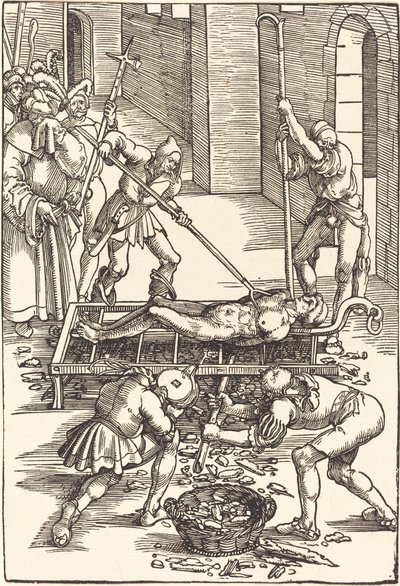 Męczeństwo św. Wawrzyńca autorstwa Hans Baldung Grien