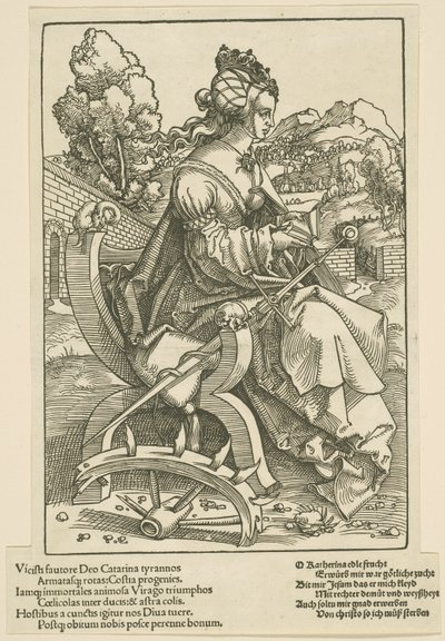 Święta Katarzyna autorstwa Hans Baldung Grien